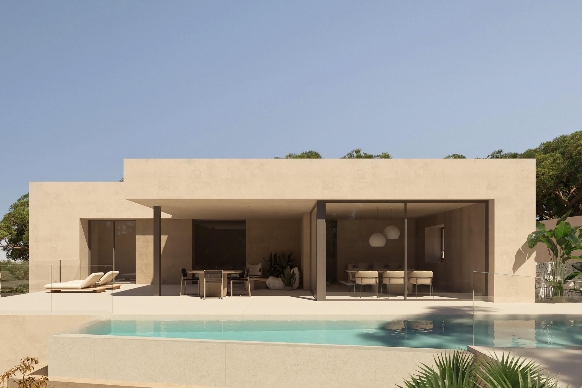 Obra nueva - Villa - Benissa - Cala La Fustera