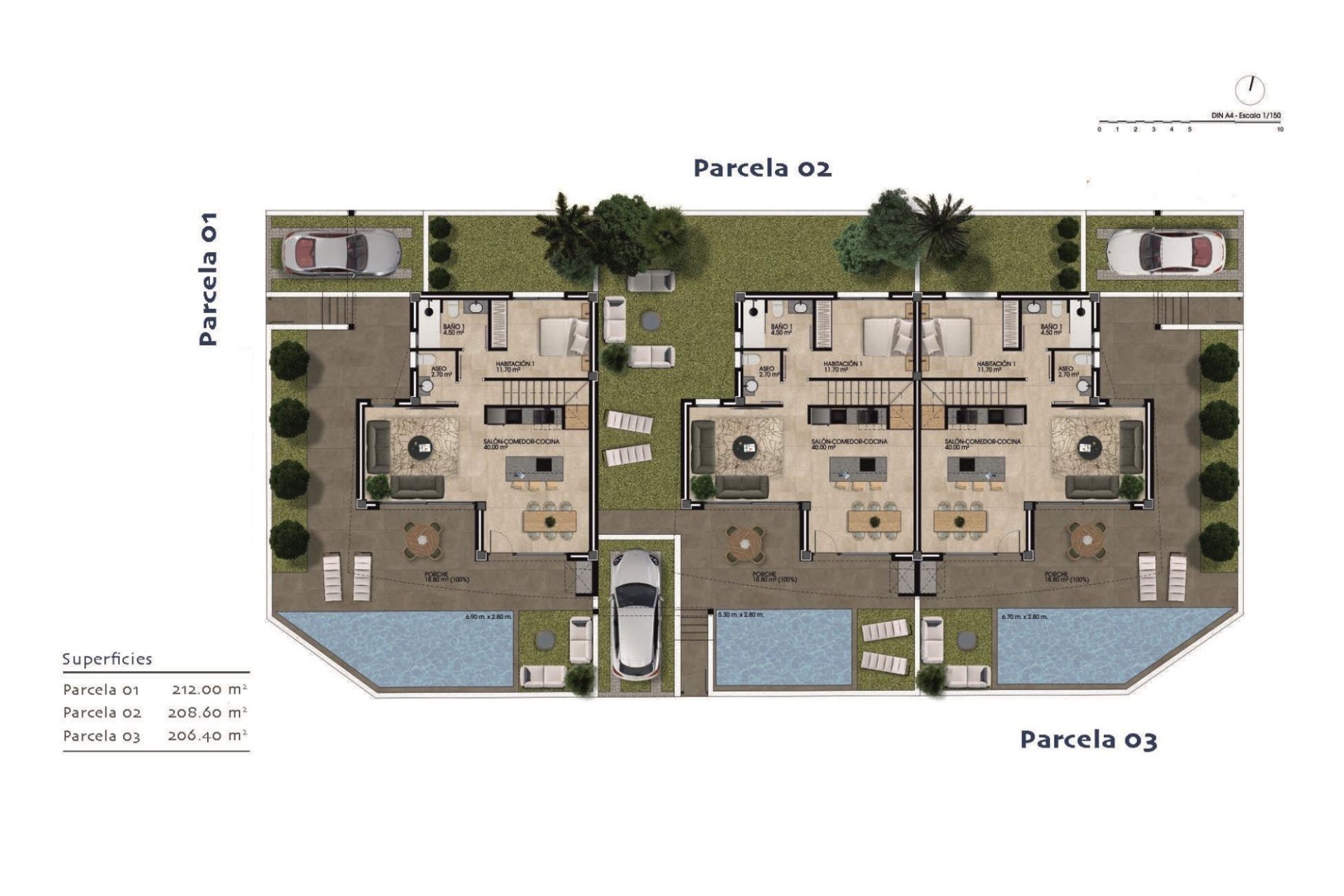 Obra nueva - Villa - Dolores - polideportivo