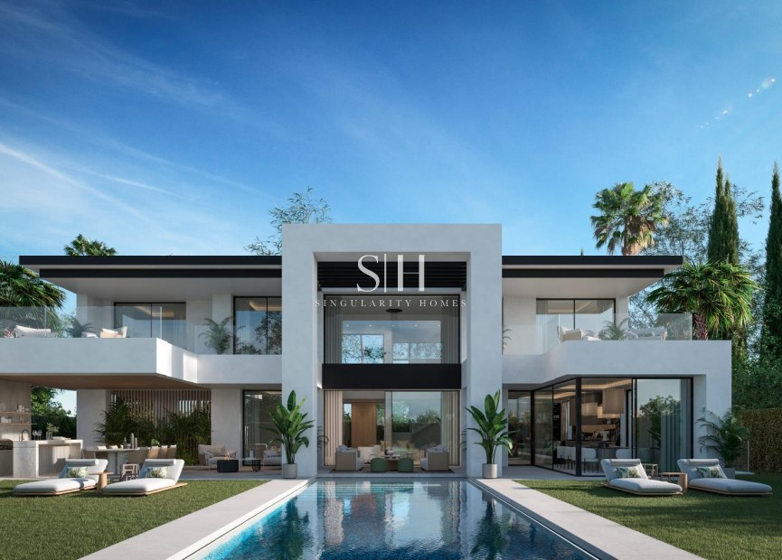 Obra nueva - Villa - Estepona - Bel Air