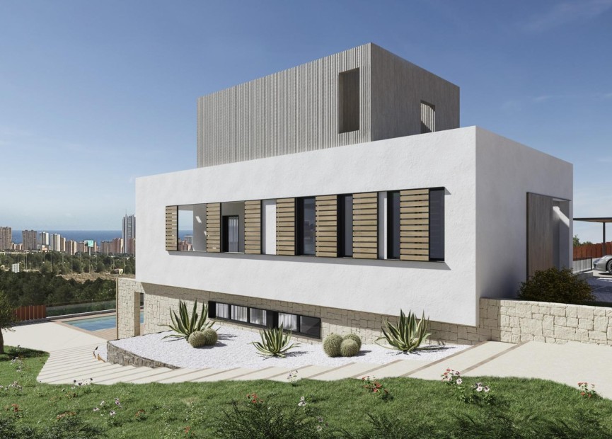 Obra nueva - Villa - Finestrat - Campana Garden