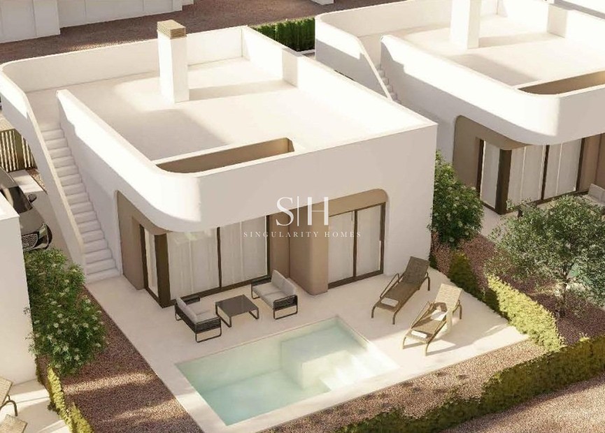 Obra nueva - Villa - Fuente Álamo - Hacienda del Alamo