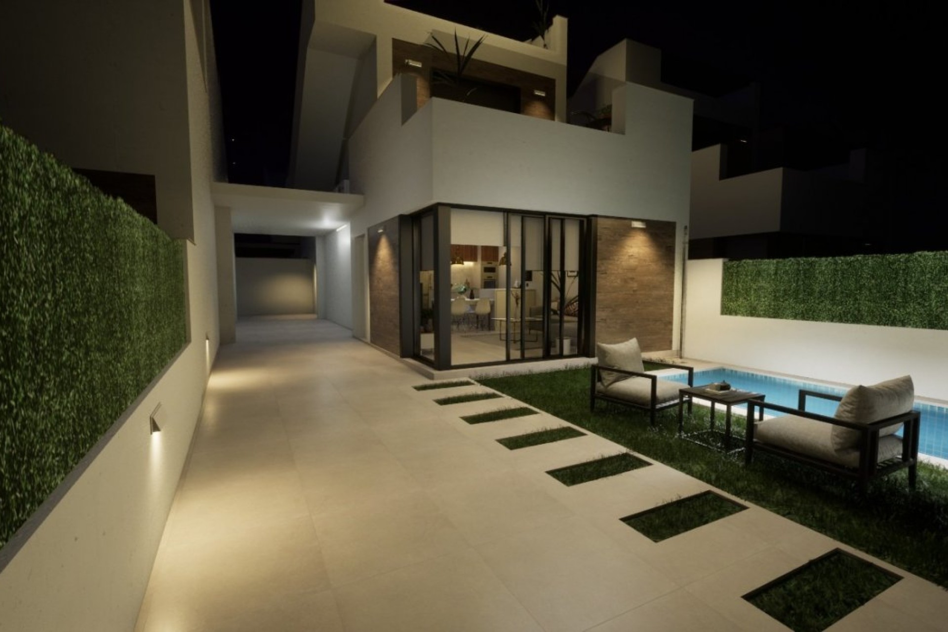 Obra nueva - Villa - Los Alcázares - La Concha