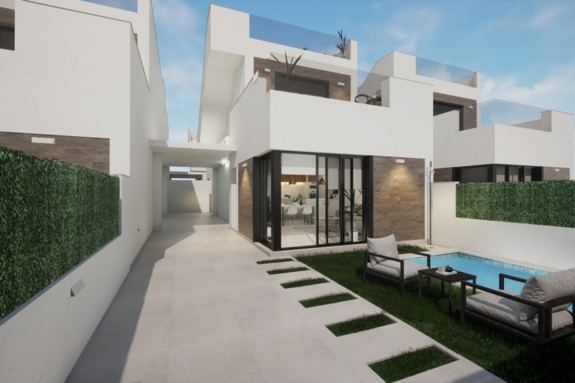 Obra nueva - Villa - Los Alcázares - Playa La Concha