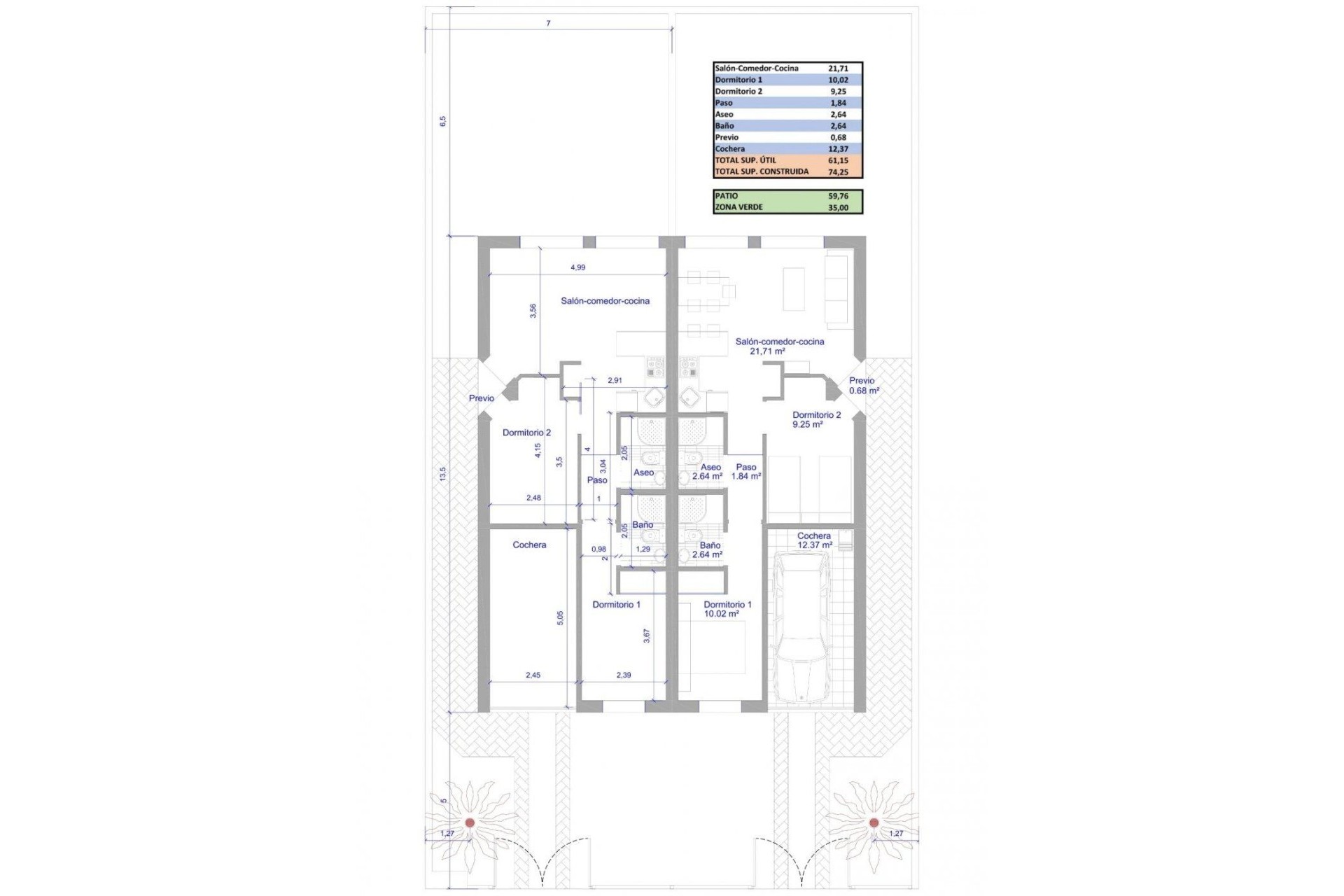 Obra nueva - Villa - Los Alcázares - Serena Golf