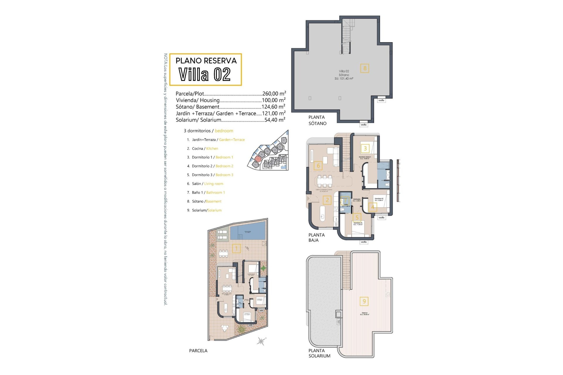 Obra nueva - Villa - Los Alcázares - Serena Golf