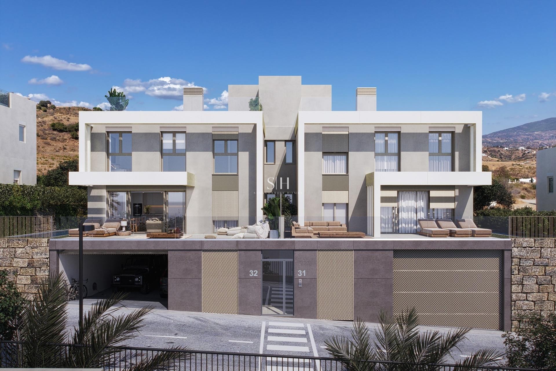 Obra nueva - Villa - Mijas - Calanova Golf