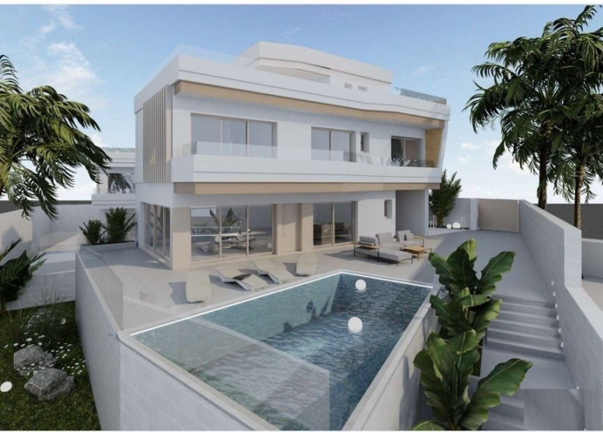 Obra nueva - Villa - Orihuela Costa - Aguamarina