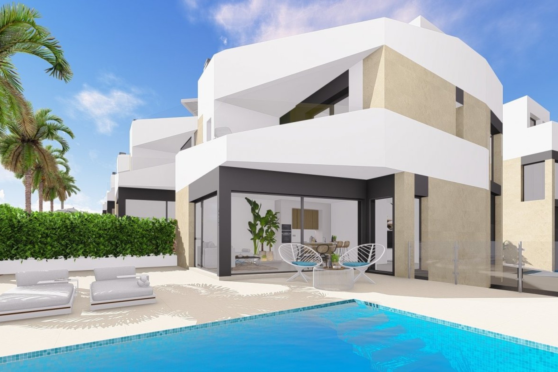 Obra nueva - Villa - Orihuela Costa - Los Altos