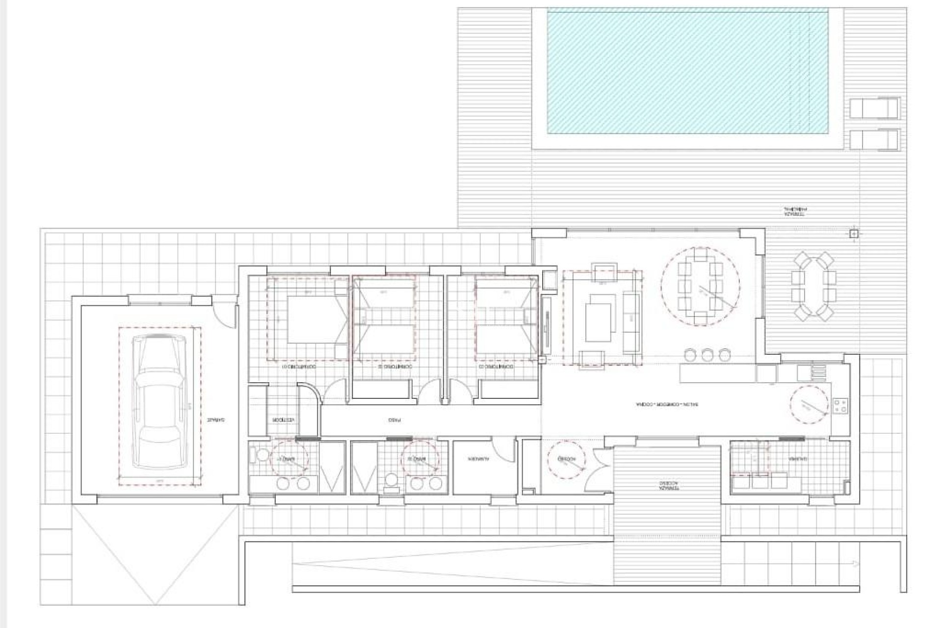 Obra nueva - Villa - Pinoso - Casas Pastor