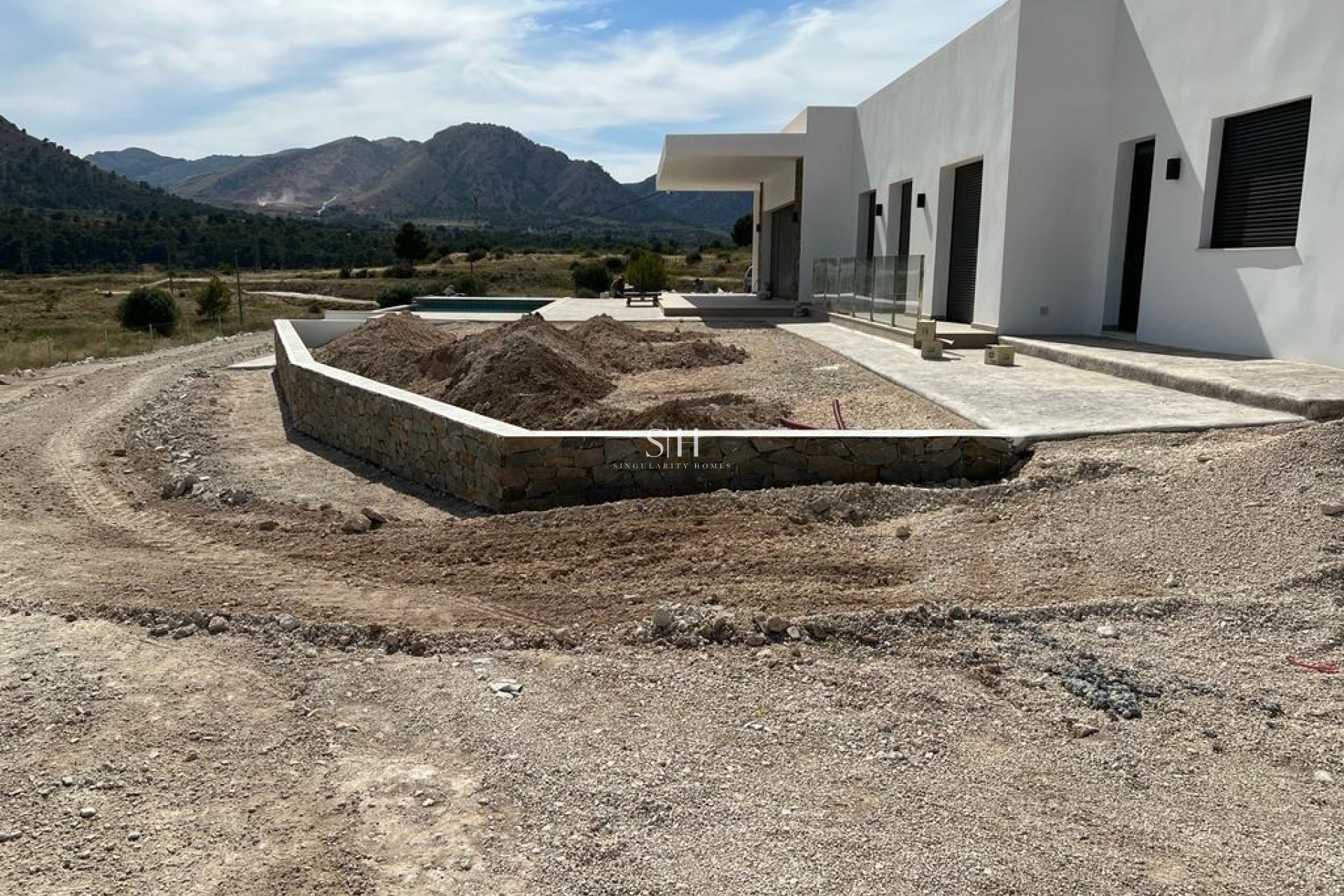 Obra nueva - Villa - Pinoso - Casas Pastor