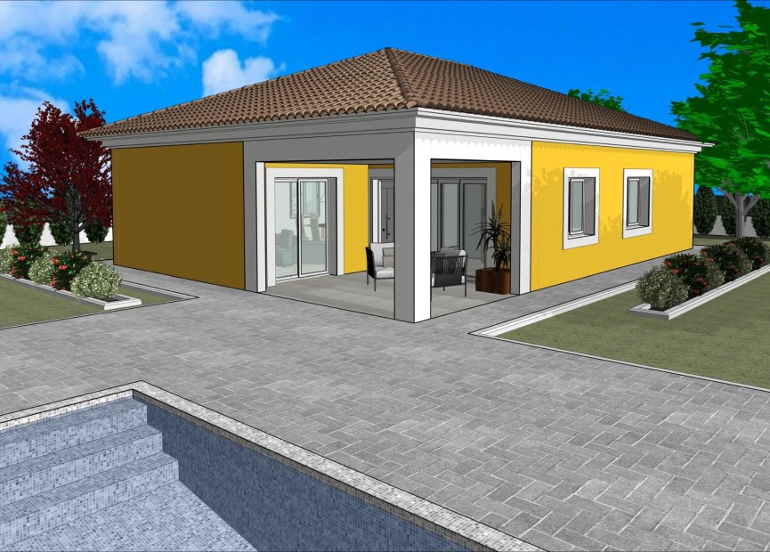 Obra nueva - Villa - Pinoso - Lel