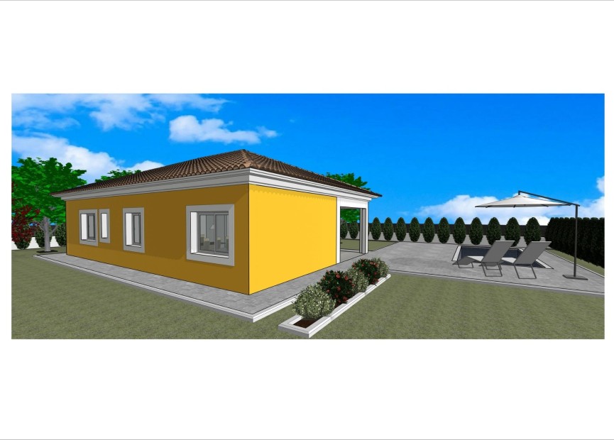 Obra nueva - Villa - Pinoso - Lel