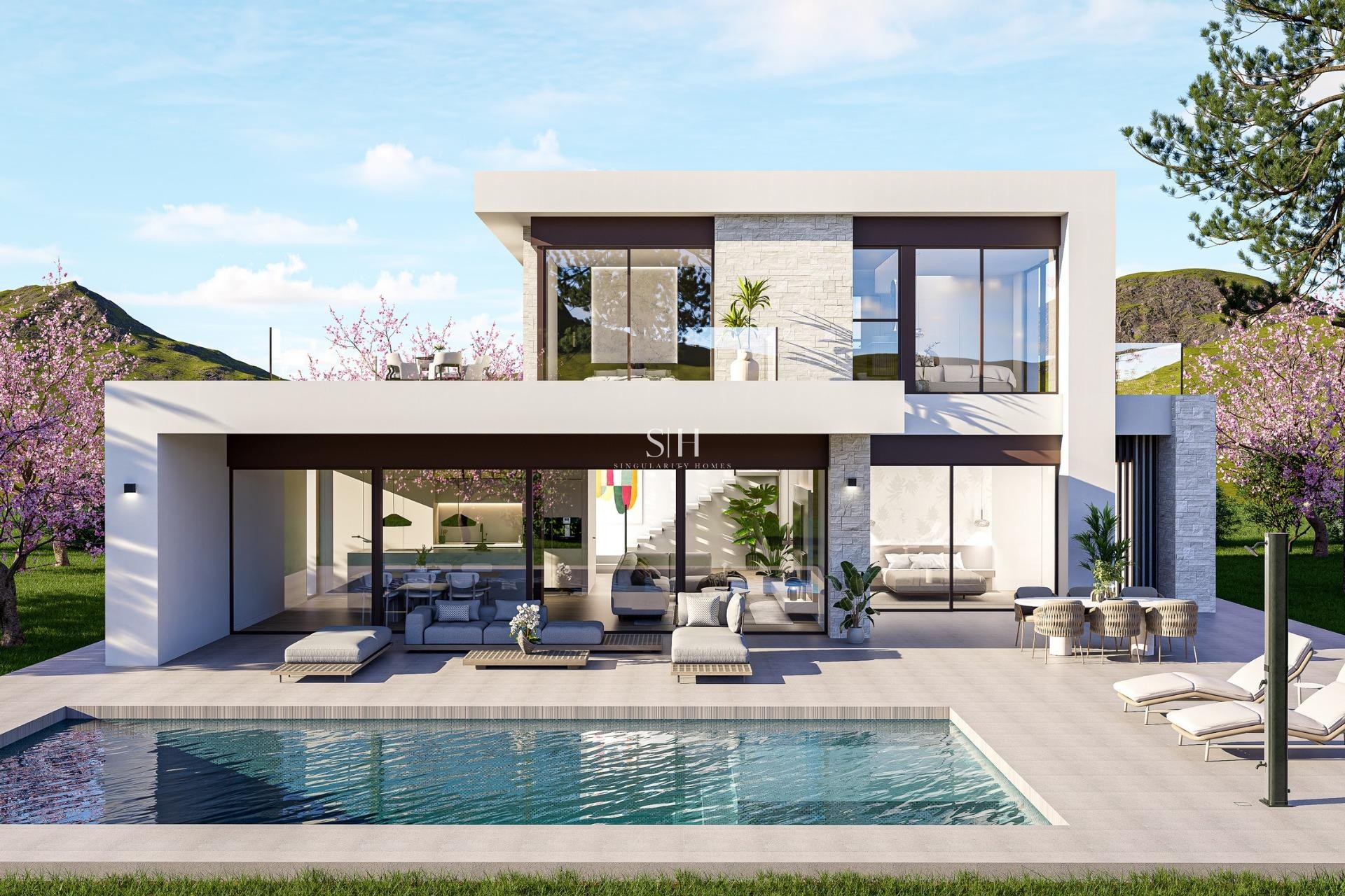 Obra nueva - Villa - Pinoso - Lel