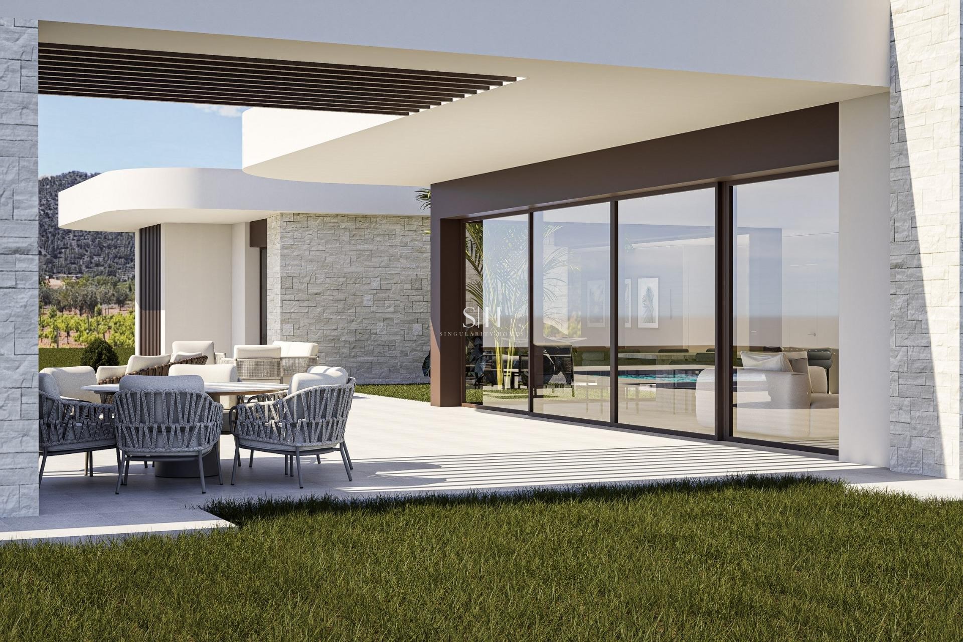 Obra nueva - Villa - Pinoso - Lel