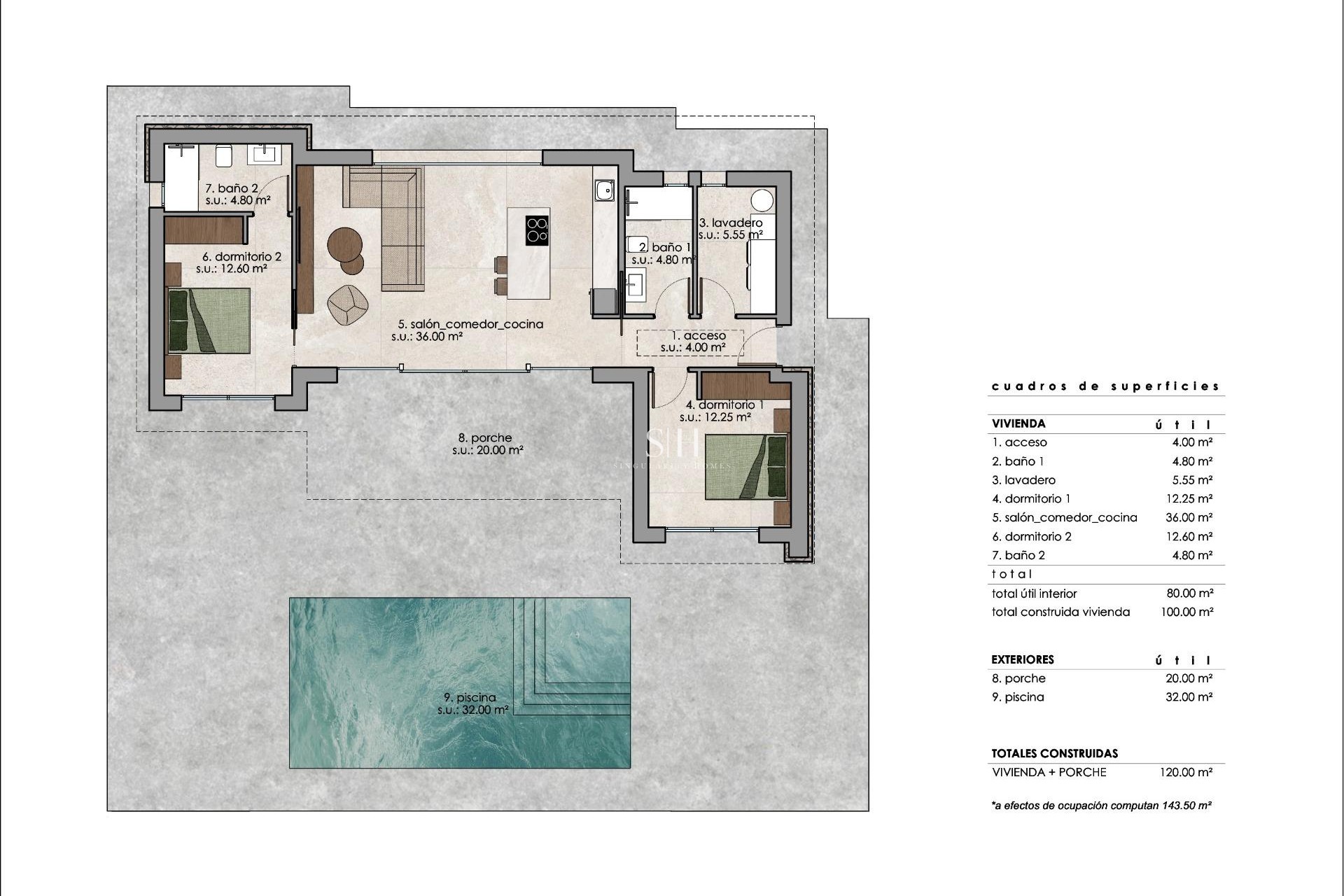 Obra nueva - Villa - Pinoso - Lel