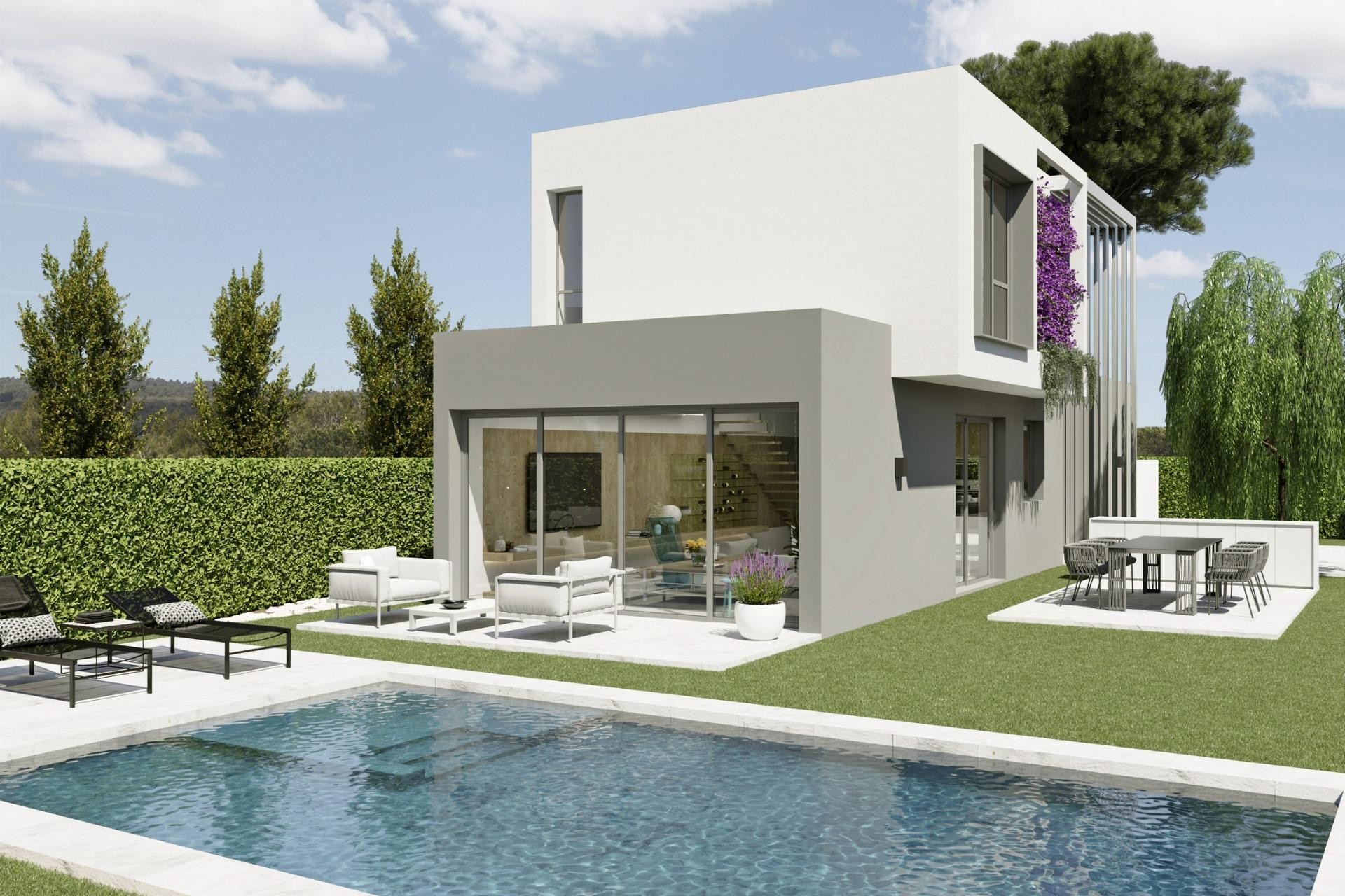 Obra nueva - Villa - San Juan Alicante - La Font