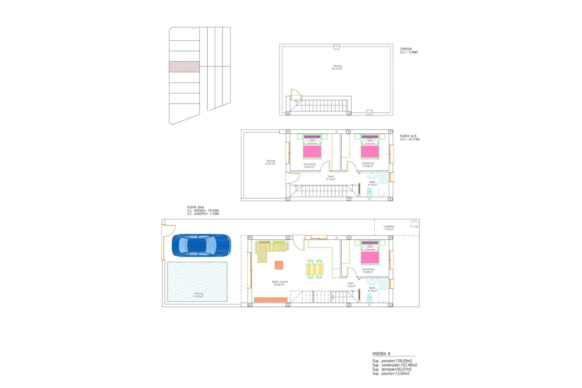 Obra nueva - Villa - San Pedro del Pinatar - Los Antolinos