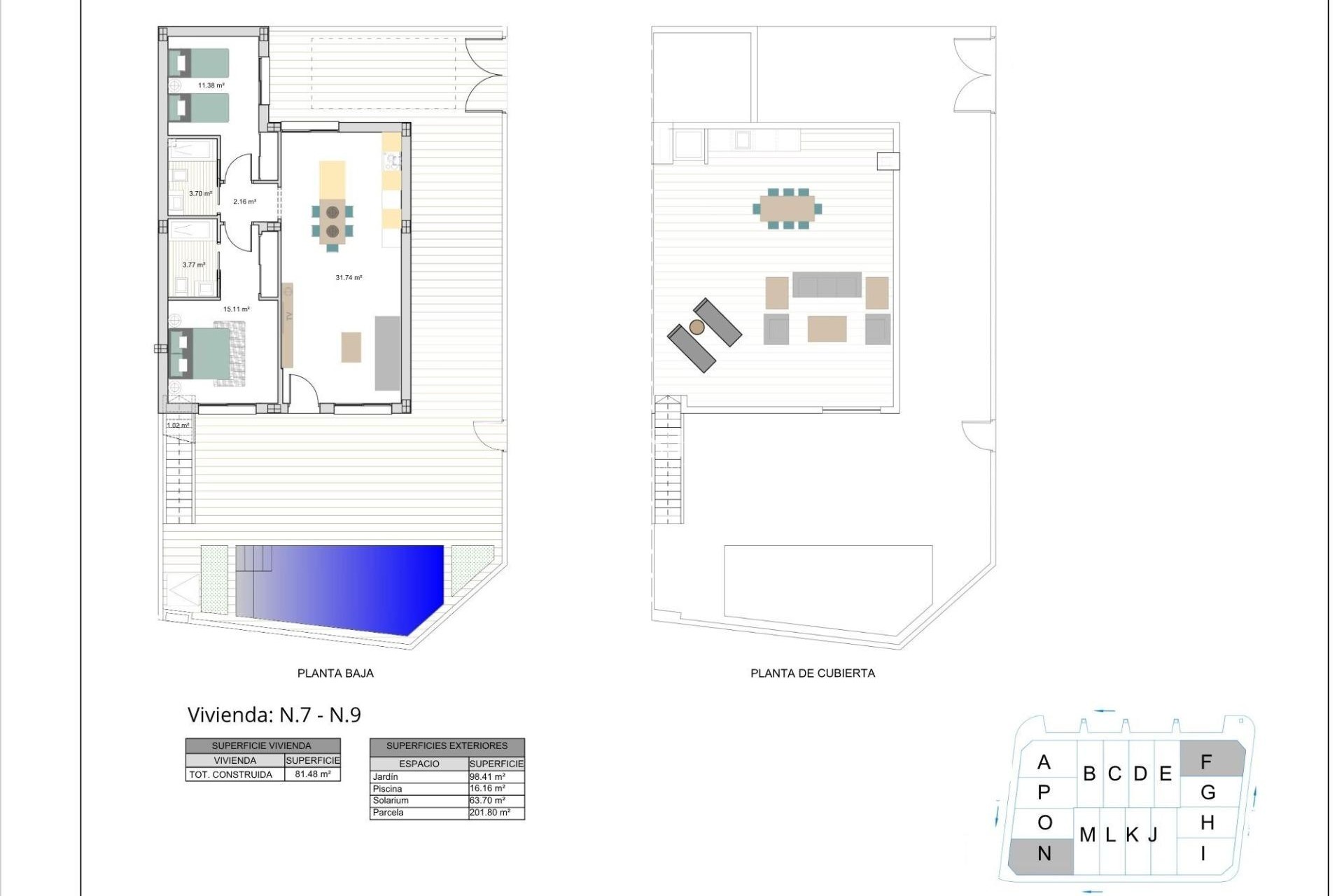 Obra nueva - Villa - Torre Pacheco - El Alba