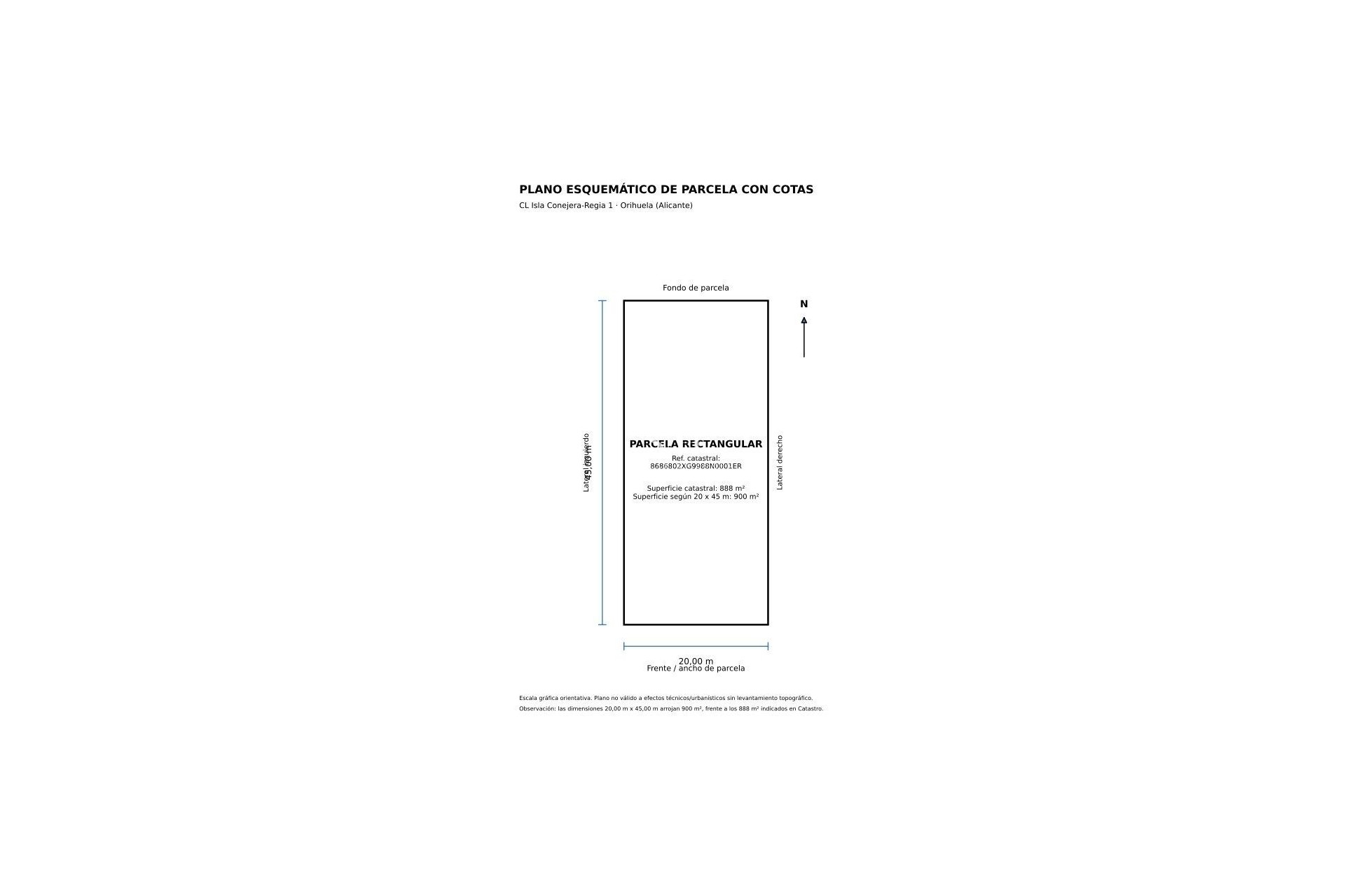 Перепродажа - Plot - Orihuela Costa - La Regia