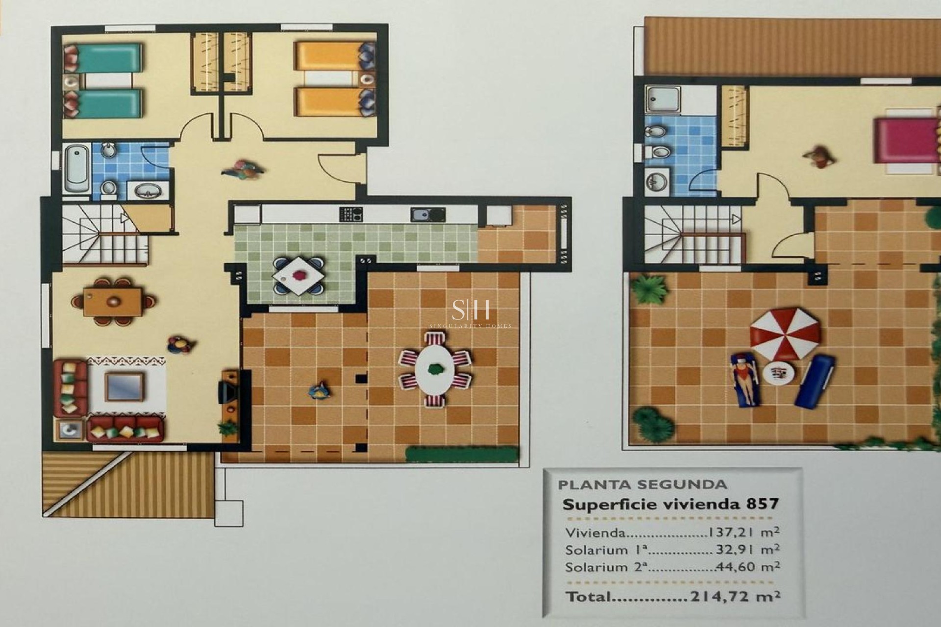 Resale - Apartment / flat - Las Ramblas Golf - Inland