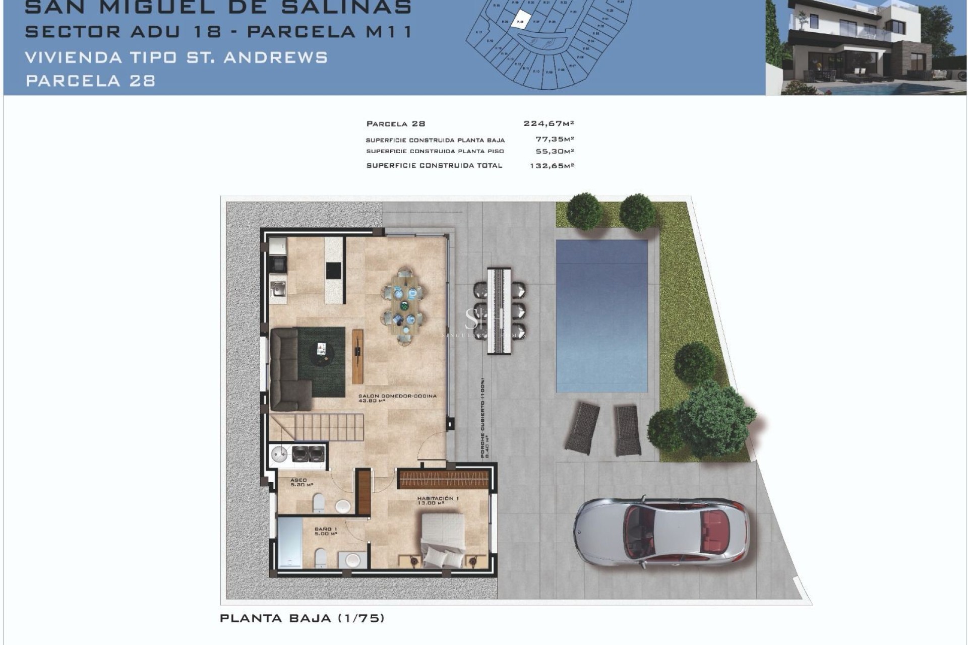 Resale - Villa - San Miguel de Salinas - Mirador De San Miguel