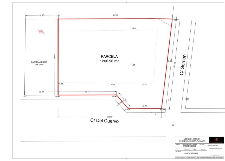 Wiederverkauf - Plot - Orihuela Costa - La Florida