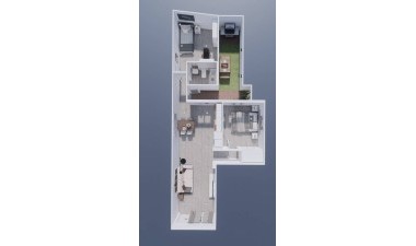 Resale - Apartment / flat - Lo Pagan - La Puntica