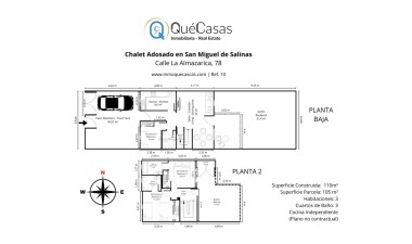 Resale - Villa - San Miguel de Salinas - Inland