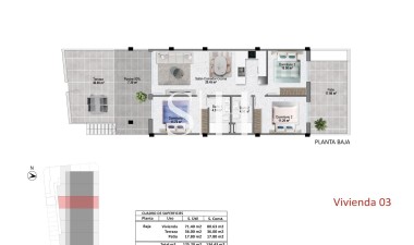 Nowy budynek - Bungalow - Pilar de la Horadada - pueblo