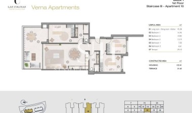 New Build - Apartment / flat - San Miguel de Salinas - Las Colinas Golf