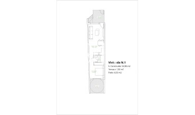 Nowy budynek - Bungalow - San Pedro del Pinatar - Los Antolinos