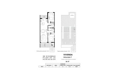 Nieuwbouw Woningen - Bungalow - Pilar de la Horadada - pueblo