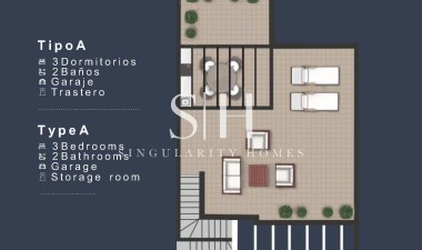 Новое здание - Бунгало - San Pedro del Pinatar - Los Pinos