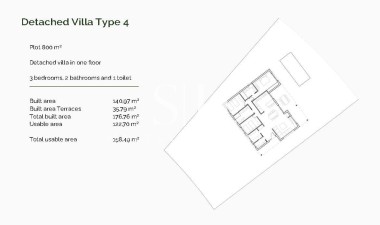 Nowy budynek - Villa - Penaguila - El Olivar