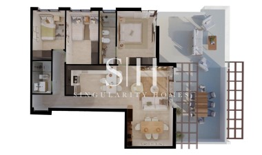 Nowy budynek - Mieszkanie w bloku - Vera - Vera Playa