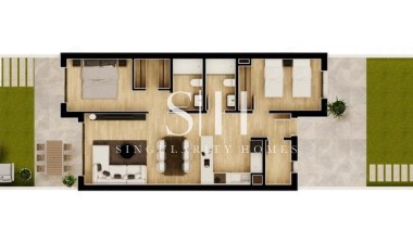 Новое здание - Квартира / квартира - Monforte del Cid - Alenda Golf