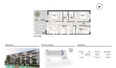 New Build - Apartment / flat - San Javier - Santiago De La Ribera