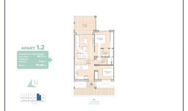 Nybyggnation - Lägenhet / lägenhet - Los Alcázares - Serena Golf