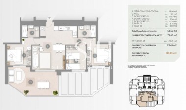 Nybyggnation - Lägenhet / lägenhet - Calpe - Playa Cantal Roig