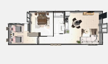 Nieuwbouw Woningen - Bungalow - Hondón de las Nieves - La Canalosa