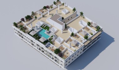 New Build - Apartment / flat - Algorfa - Pueblo