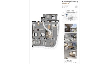 Neue Gebäude - Wohnung - Finestrat - Campana Garden