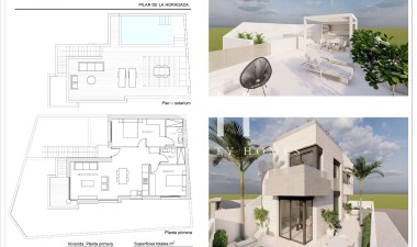 Obra nueva - Bungalow - Pilar de la Horadada - pueblo