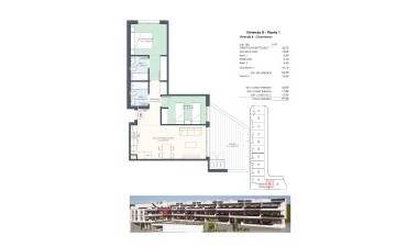 New Build - Apartment / flat - Benijofar - Pueblo