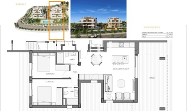 New Build - Apartment / flat - Fuente Álamo - Hacienda del Alamo