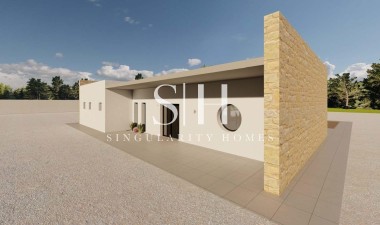 Obra nueva - Villa - Pinoso - Campo