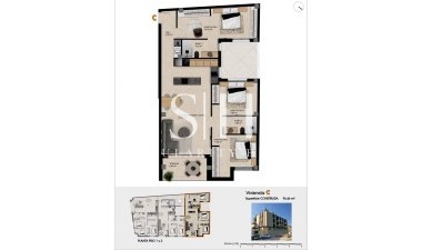 New Build - Apartment / flat - Catral - pueblo