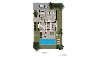 Nieuwbouw Woningen - Villa - Hondón de las Nieves - Urbaniz La Montañosa