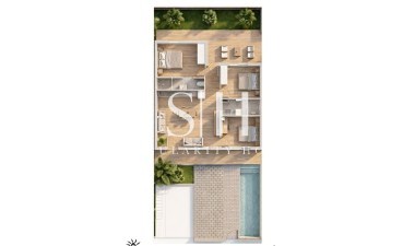 Nieuwbouw Woningen - Bungalow - Pilar de la Horadada - parques de Andromeda