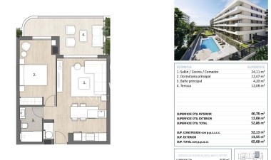 Nowy budynek - Mieszkanie w bloku - Vélez Málaga - Torre del Mar